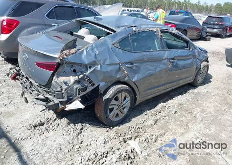 2019 Hyundai Elantra Sel z USA, uszkodzony, nr VIN KMHD84LF1KU738303